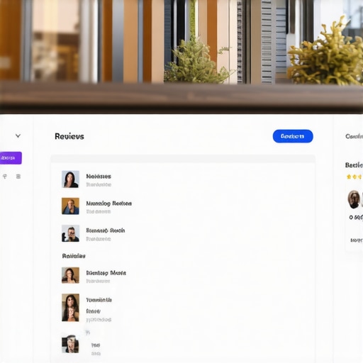 Dashboard displaying local SEO analytics, reviews, and rankings for a business in 2025