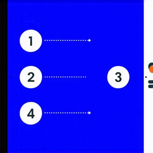 Flowchart illustrating step-by-step GMB optimization process for 2025