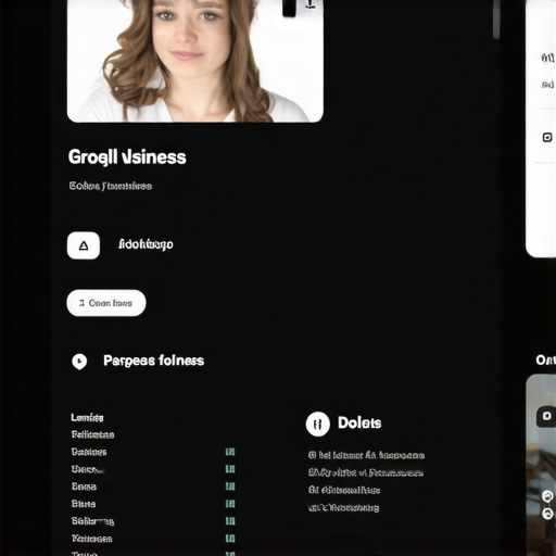 Screenshot of a GMB dashboard highlighting optimization fields