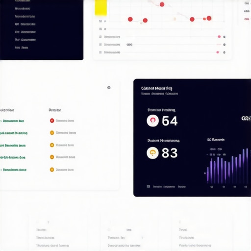 Dashboard displaying local SEO metrics and reviews for Google My Business in 2026.