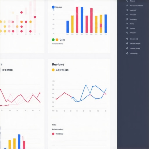 Screenshot of a dashboard displaying keyword rankings, reviews, and optimization metrics.