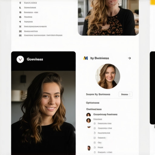 A professional Google My Business profile showcasing local SEO strategies with high engagement.