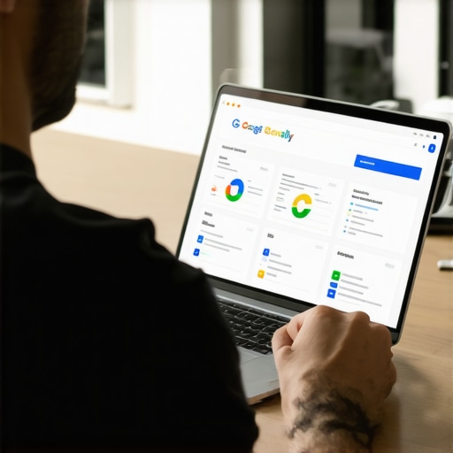 Optimizing Google My Business Profiles in 2026 Business owner reviewing and updating GMB listings to improve local search rankings.