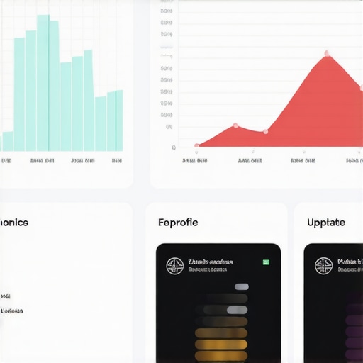 Modern Google My Business dashboard showcasing analytics, profile management, and insights.