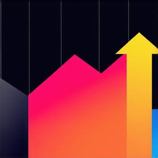 Graph depicting rising local search rankings applying up-to-date GMB strategies